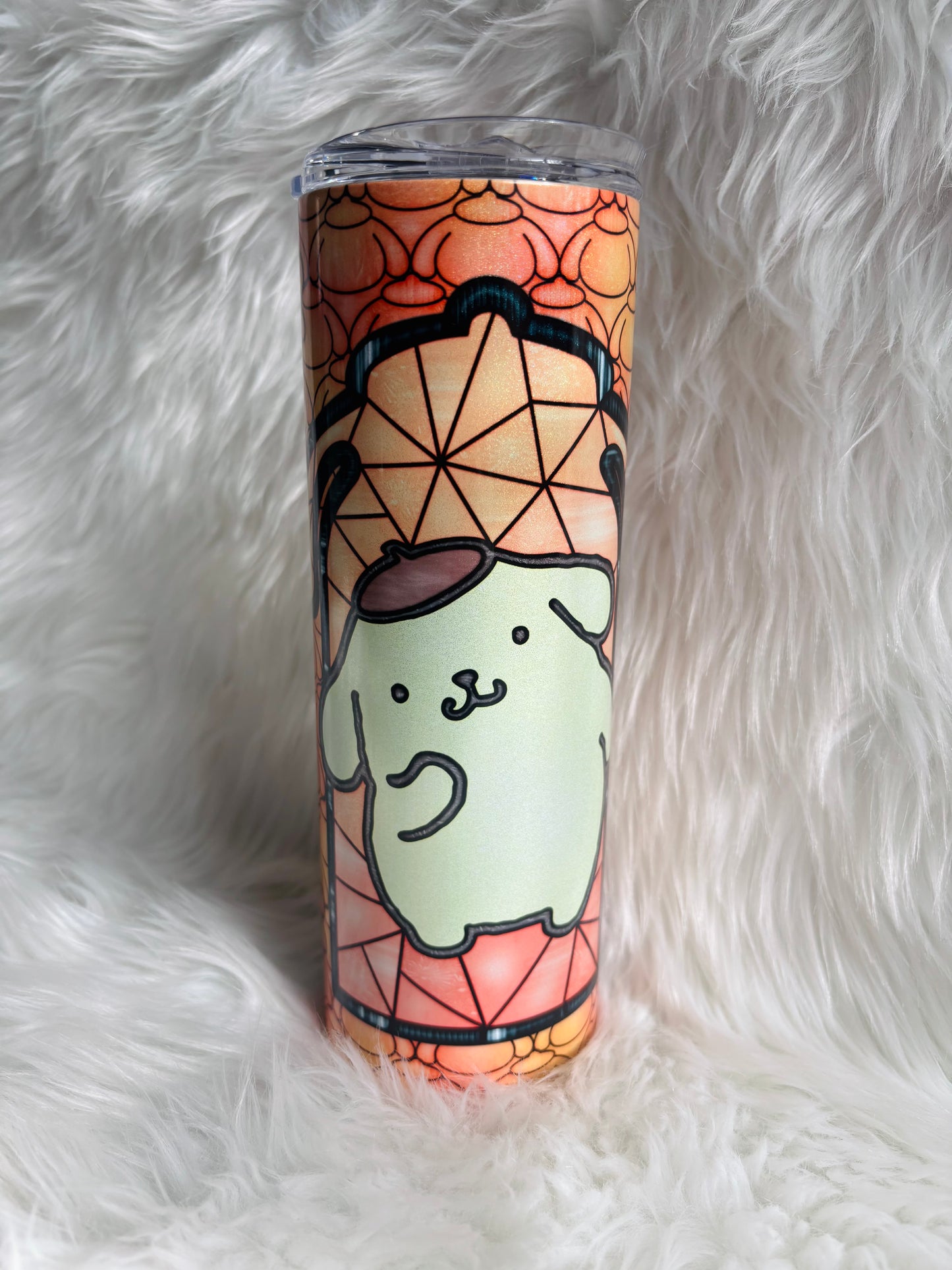 20oz Holo Shimmer HK Friends Tumbler