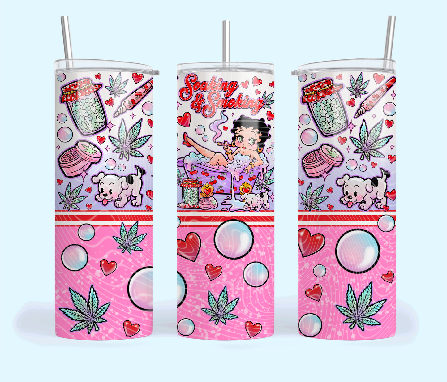 20oz Betty Soaking and Smoking Tumbler