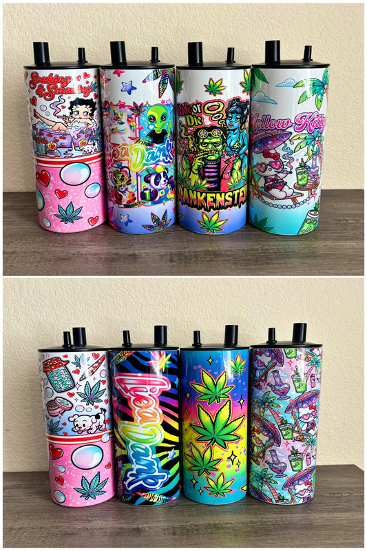 420 themed HOOKAH Tumbler