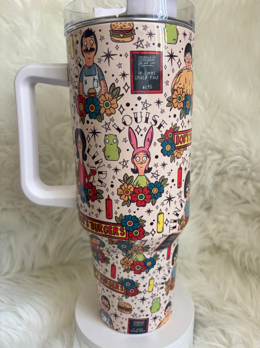 40oz BobsBurgers Tatz Tumbler