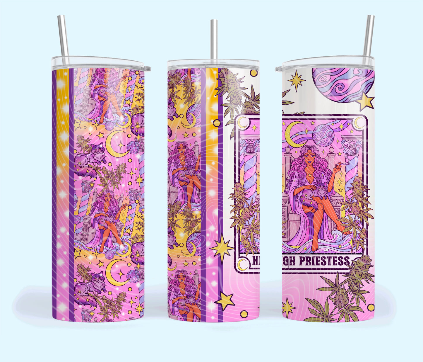 20oz High Priestess Tarot Tumbler