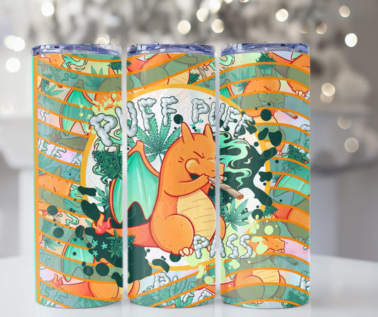20oz Char Puff Puff Pass Tumbler
