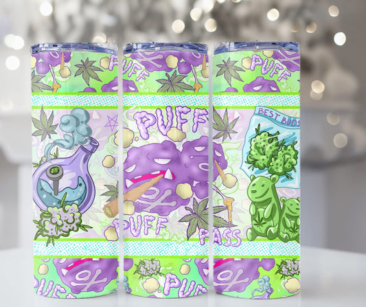 20oz Weezin Puff Puff Pass Tumbler