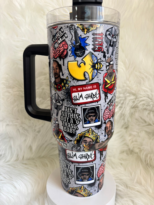 40oz Hip Hop Tatz Tumbler