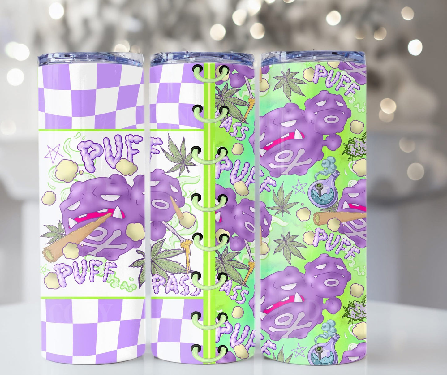 20oz Weezin Puff Puff Pass Tumbler