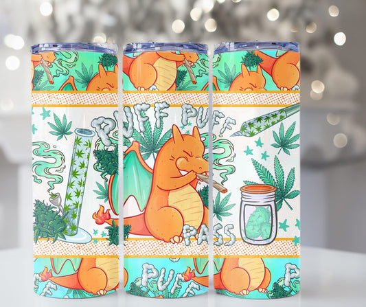 20oz Char Puff Puff Pass Tumbler