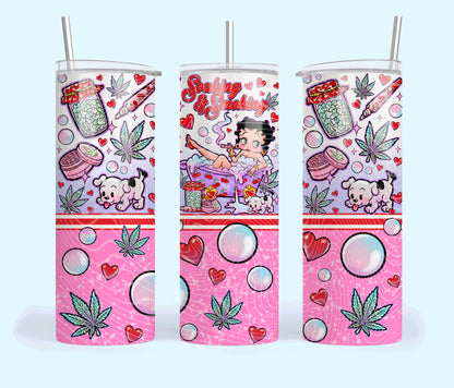420 themed HOOKAH Tumbler