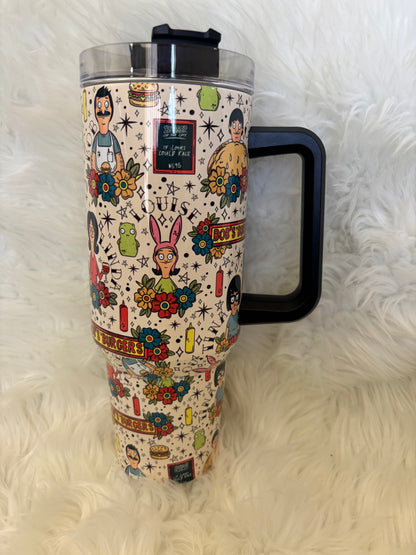 40oz BobsBurgers Tatz Tumbler
