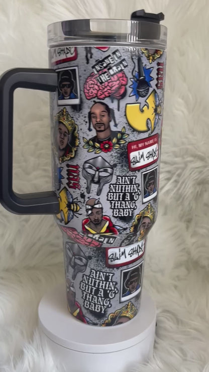 40oz Hip Hop Tatz Tumbler