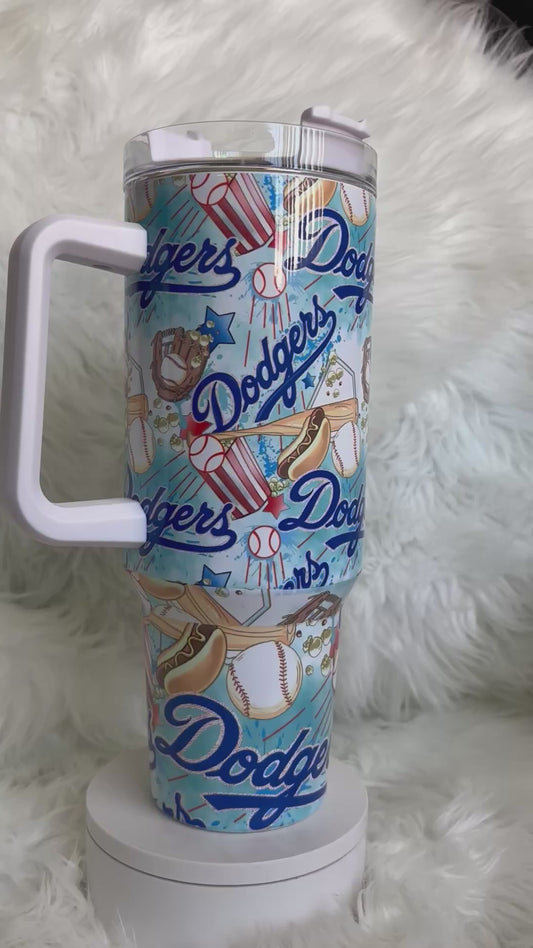 40oz Dodger Tumbler