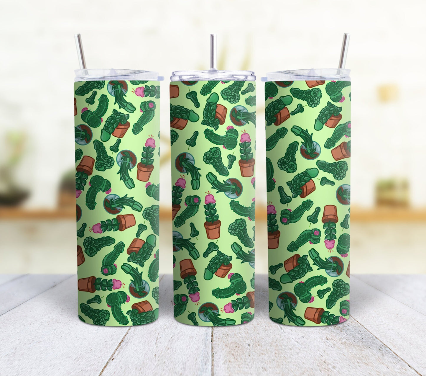 20oz Plant Penis Tumbler