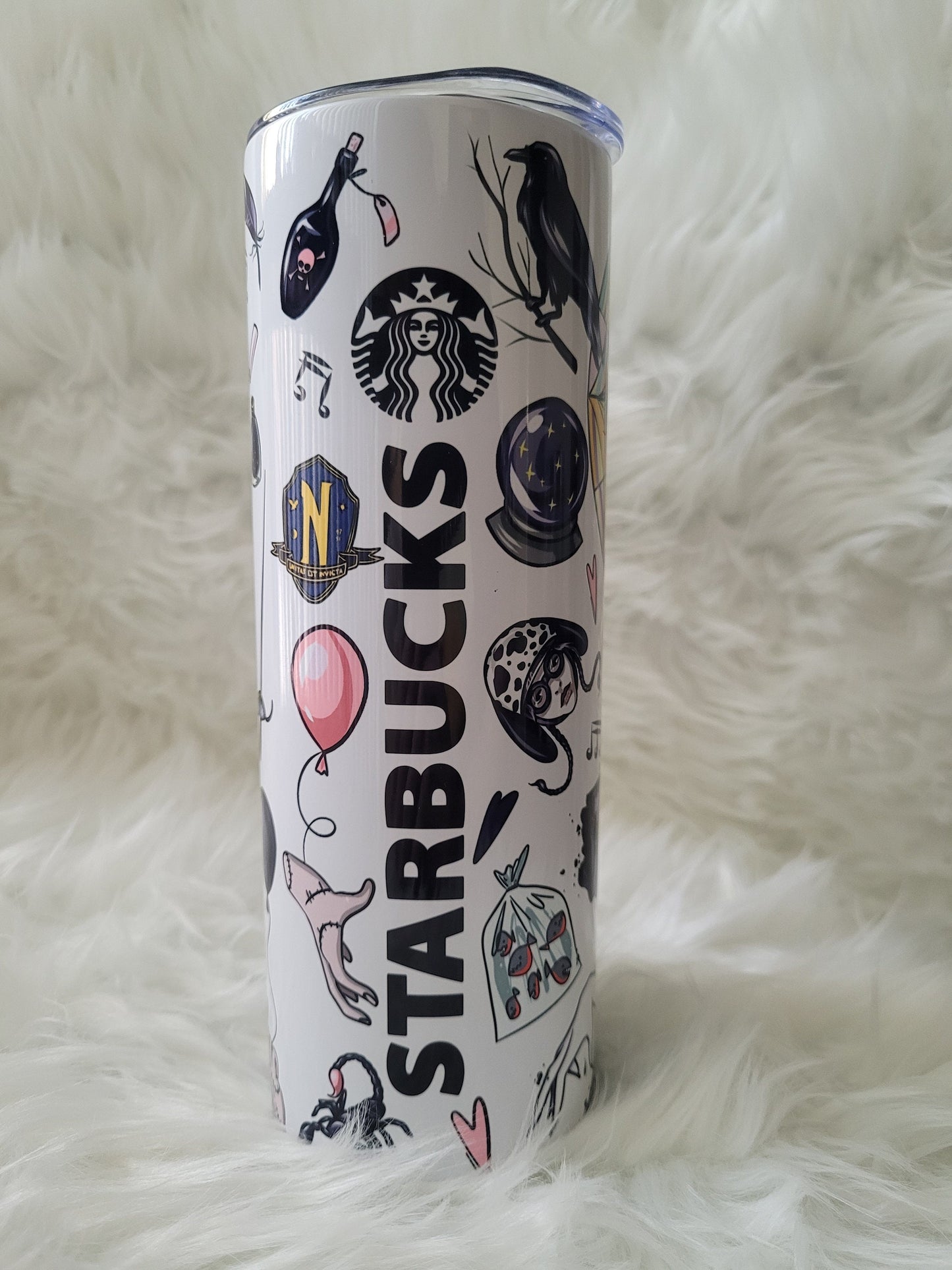 20oz Wednesday Tumbler Travel Mug