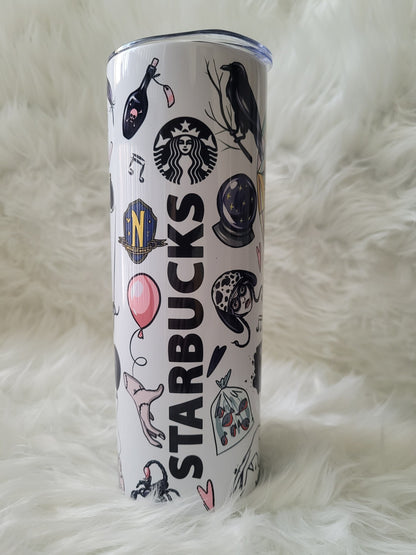 20oz Wednesday Tumbler Travel Mug