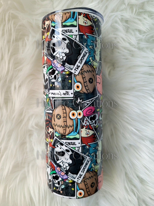 20oz Nick Inspired Nick at Nite Tarot Tumbler Travel Mug