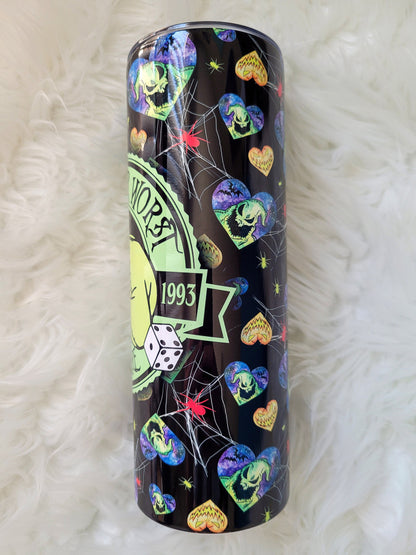 20oz Worst Nightmare Oogie Tumbler Travel Mug
