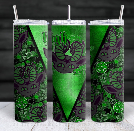 20oz High Til I Die 420 Baphi Tumbler Travel Mug