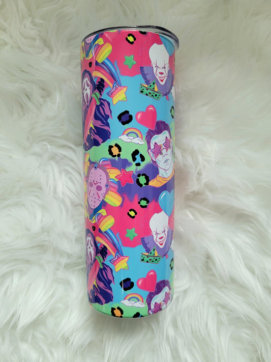 20oz LF Inspired Horror Stars Tumbler Travel Mug